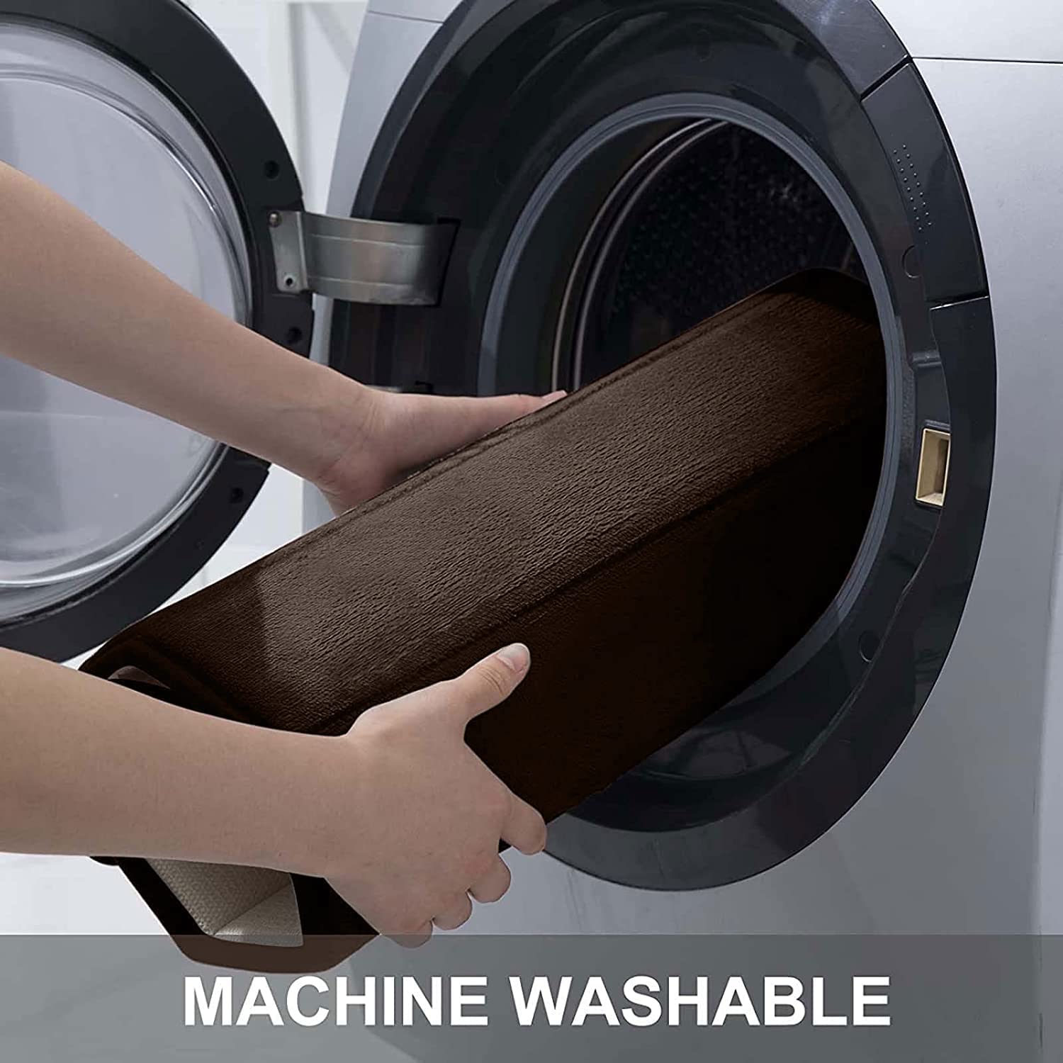 Buganda Memory Foam Bath Mat Rug, 30'' X 20'', Ultra Soft And Non-Slip Bathroom Rugs, Water Absorbent And Machine Washable Bath